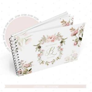 Caderno de Mensagens Batizado - Menina